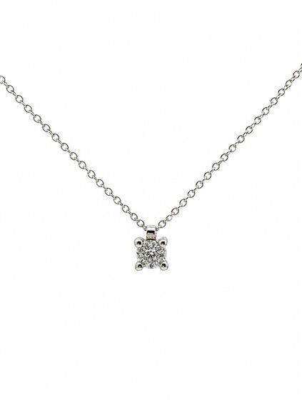 Collana Recarlo Donna in Oro Diamante 0.05 Ct XD 990/006 - XD 990/006